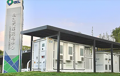 GCL PV Power, Energy Storage, and Super Charging Integrated  Energy Station